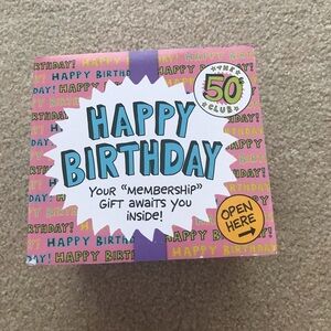 50th Happy Birthday Mug